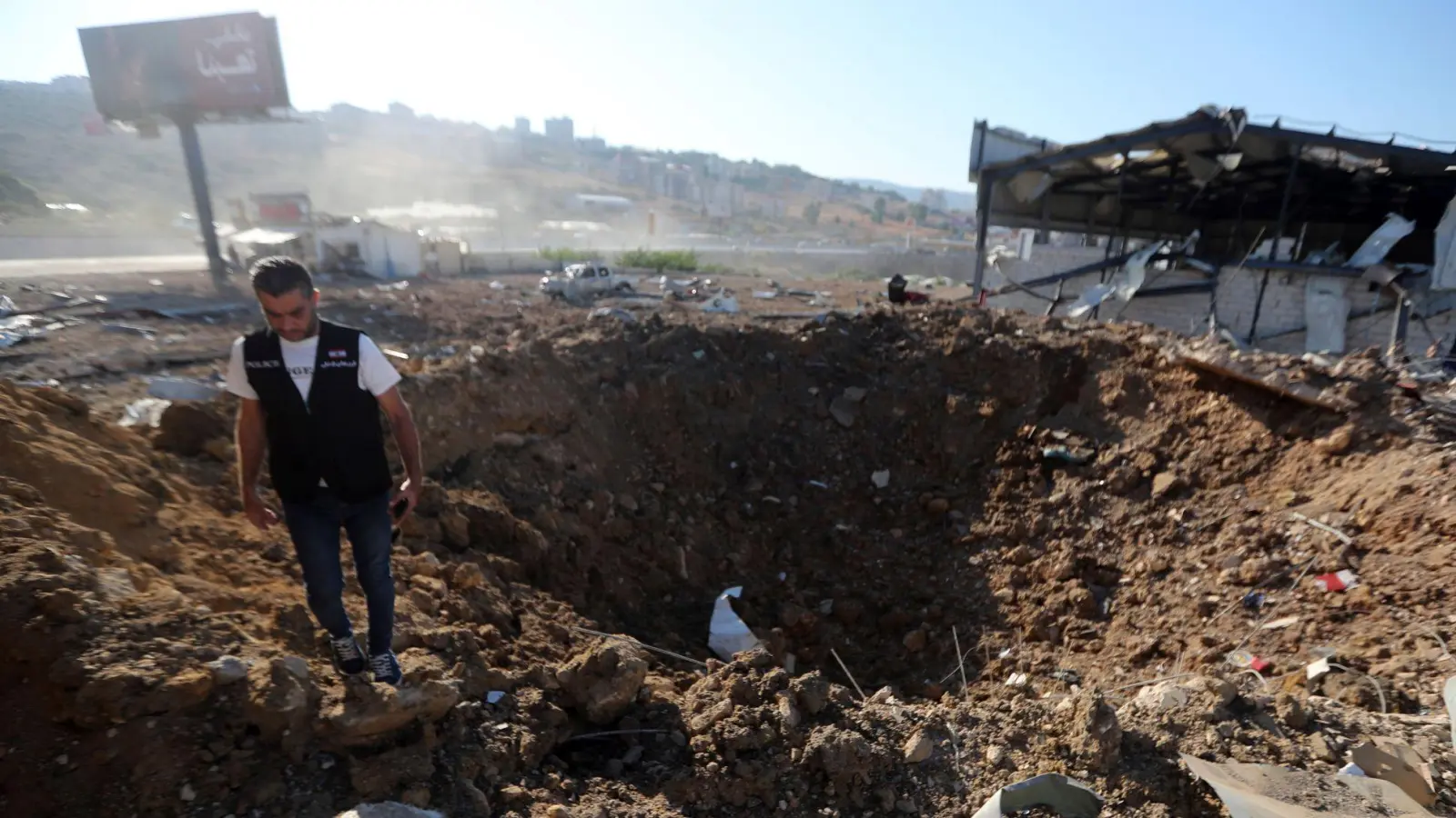 Die Lage in der Region ist seit langem extrem angespannt. (Foto: Mohammed Zaatari/AP/dpa)