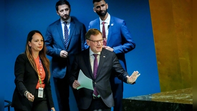 Zweistaatenlösung im Nahen Osten: Die Bundesregierung will dem Kurs europäischer Partner zum jetzigen Zeitpunkt nicht folgen. (Foto: Kay Nietfeld/dpa)