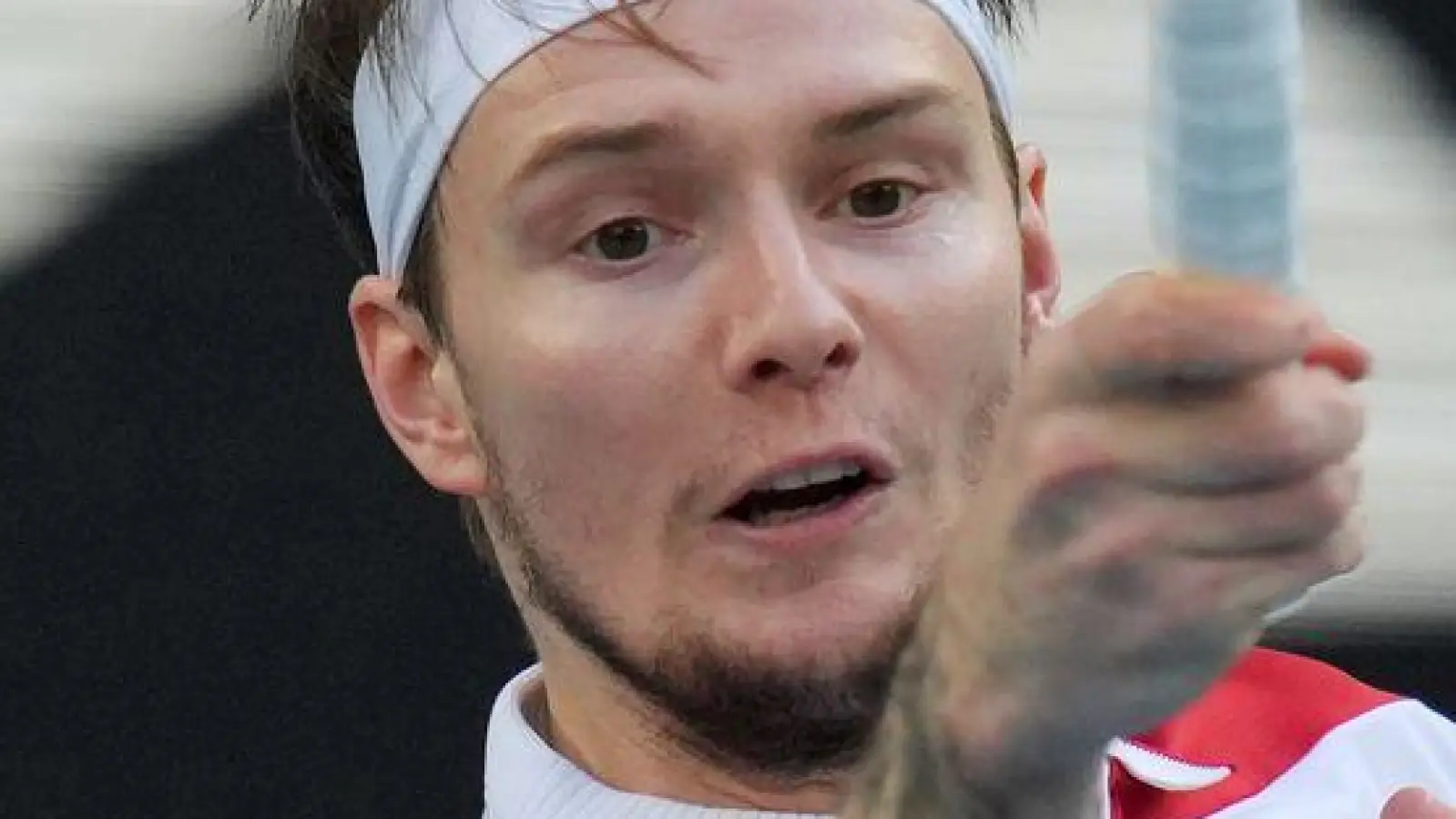  Alexander Bublik wird in diesem Jahr in München dabei sein. (Archivbild) (Foto: Dita Alangkara/AP/dpa)