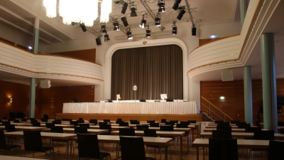 Die AfD und die Stadt Ansbach streiten sich seit Monaten um die Nutzung des Onoldiasaals. Eine geplante Veranstaltung der Partei am 18. Juli findet dort nun nicht statt.  (Archivbild: Stefan Neidl)
