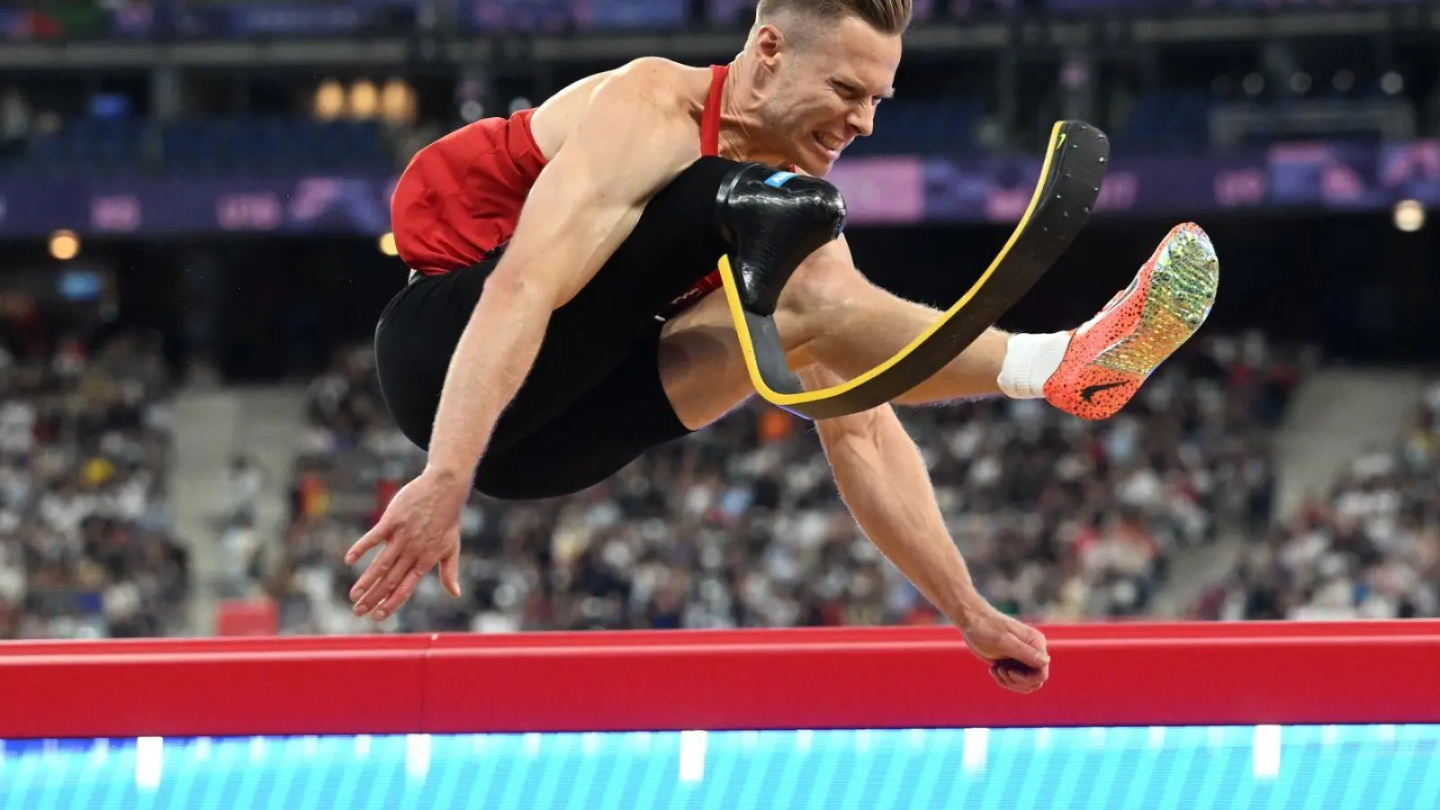 Wieder nicht zu schlagen: Markus Rehm. (Archivbild) (Foto: Julian Stratenschulte/dpa)