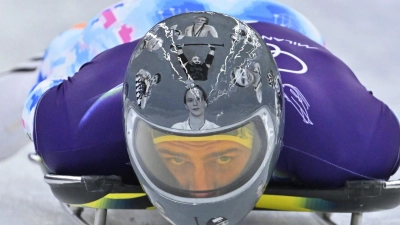 Eklat um einen Helm: Wladyslaw Heraskewytsch darf nicht bei Olympia starten. (Foto: Robert Michael/dpa)