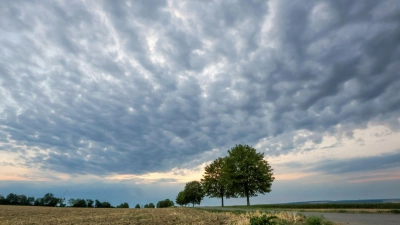 In Teilen Deutschlands besteht erneut Unwettergefahr. (Archivbild) (Foto: Thomas Warnack/dpa)