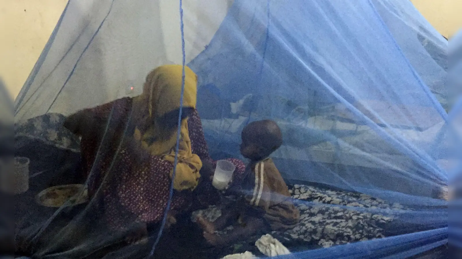 Wirksamer Schutz vor Malaria: Moskitonetze. (Archivbild) (Foto: Eva-Maria Krafczyk/dpa)