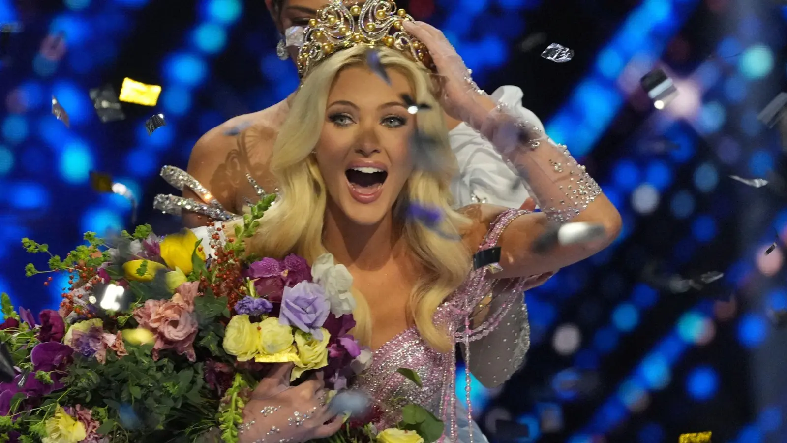 Miss Dänemark Victoria Kjær Theilvig ist die neue Miss Universe. (Foto: Fernando Llano/AP)