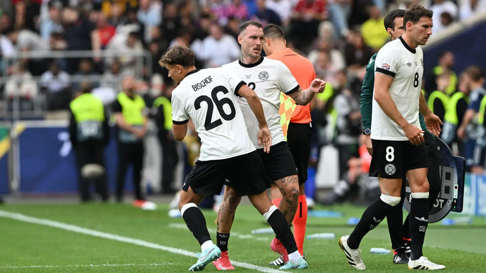 Feierte sein Debüt für die Nationalmannschaft: Tom Bischof (Foto: Federico Gambarini/dpa)