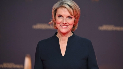 Marietta Slomka moderiert seit 25 Jahren das „heute journal“. (Archivbild) (Foto: Henning Kaiser/dpa)