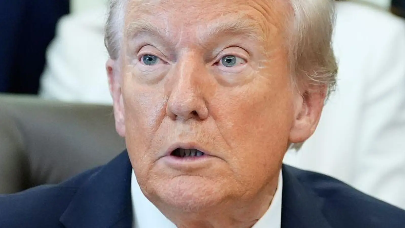 US-Präsident Trump geht nicht davon aus, dass die neuen, von ihm forcierten Zölle gegen China für die Wirtschaft haltbar sind. (Archivfoto) (Foto: Alex Brandon/AP/dpa)