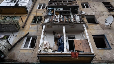 Immer wieder wird Slowjansk beschossen. (Archivbild) (Foto: Ashley Chan/SOPA Images via ZUMA Press Wire/dpa)
