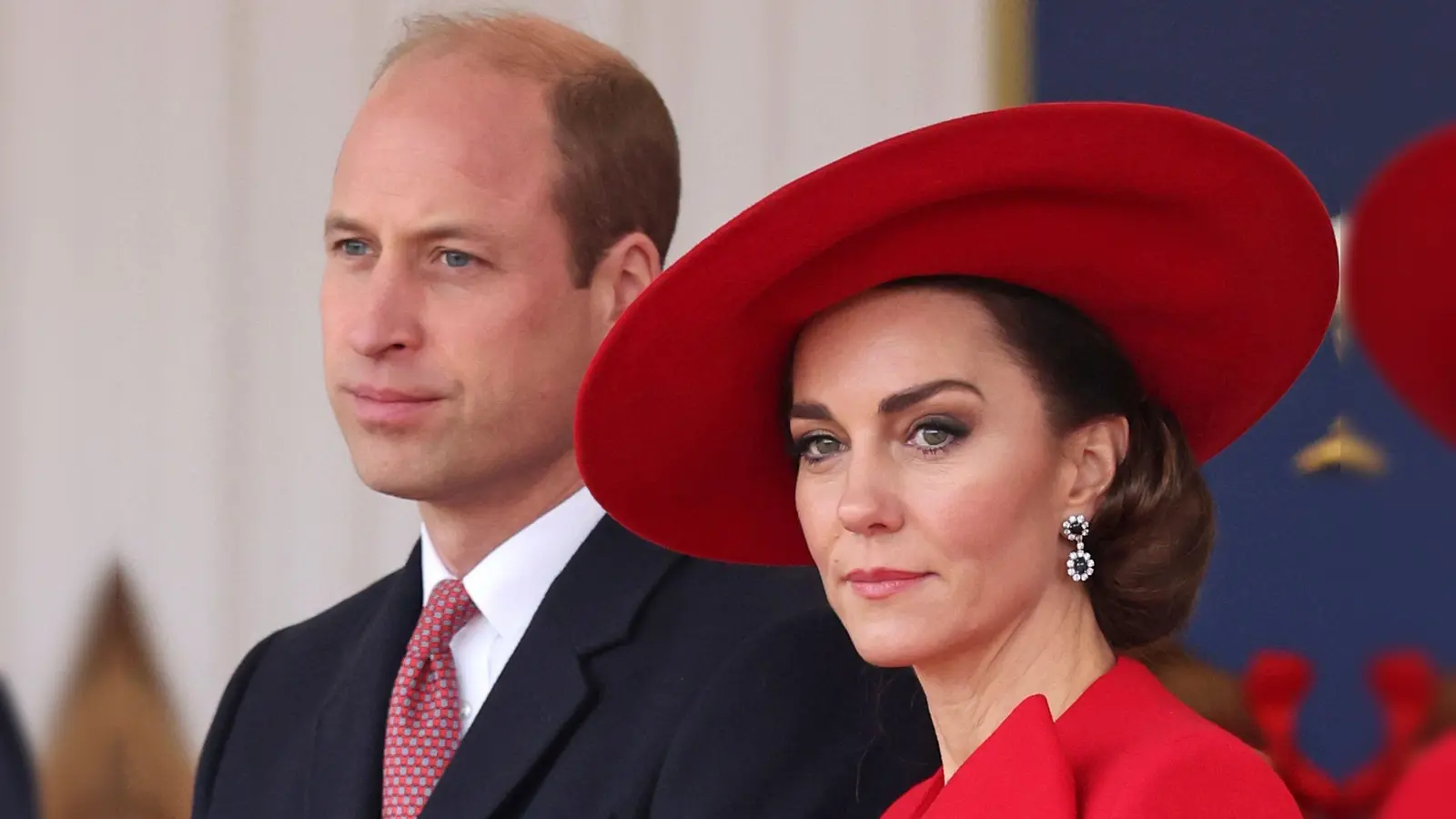 William und Kate verpassen den traditionellen vorweihnachtlichen Lunch mit der weiteren Familie. (Archivbild) (Foto: Chris Jackson/AP/dpa)