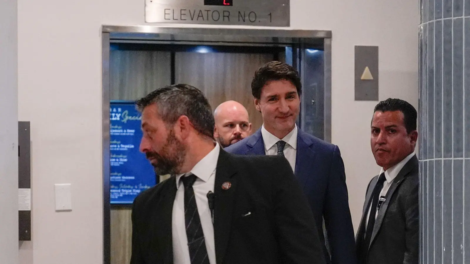 Kanadas Premierminister Justin Trudeau traf den künftigen US-Präsidenten Donald Trump zum Abendessen in Mar-a-Lago. (Foto: Carolyn Kaster/AP/dpa)