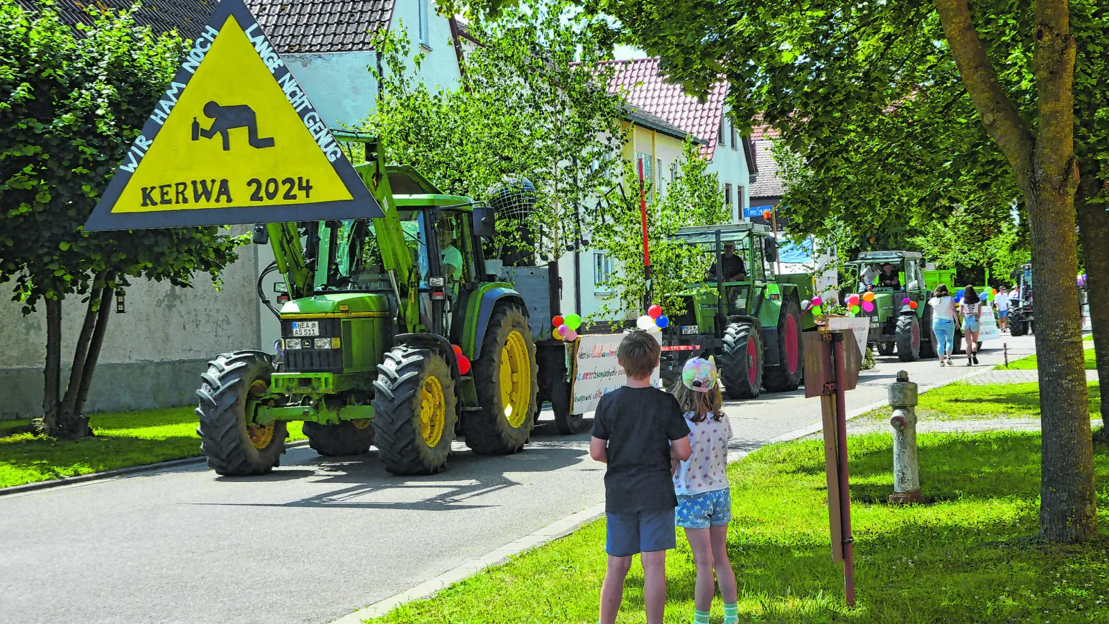 Ullstadt lädt ein zur Kerwa.  (Foto: Martina Hinkelmann)