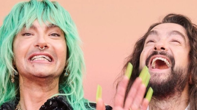 Die Brüder Bill und Tom Kaulitz sollen womöglich „Wetten, dass..? übernehmen. (Archivfoto) (Foto: Annette Riedl/dpa)