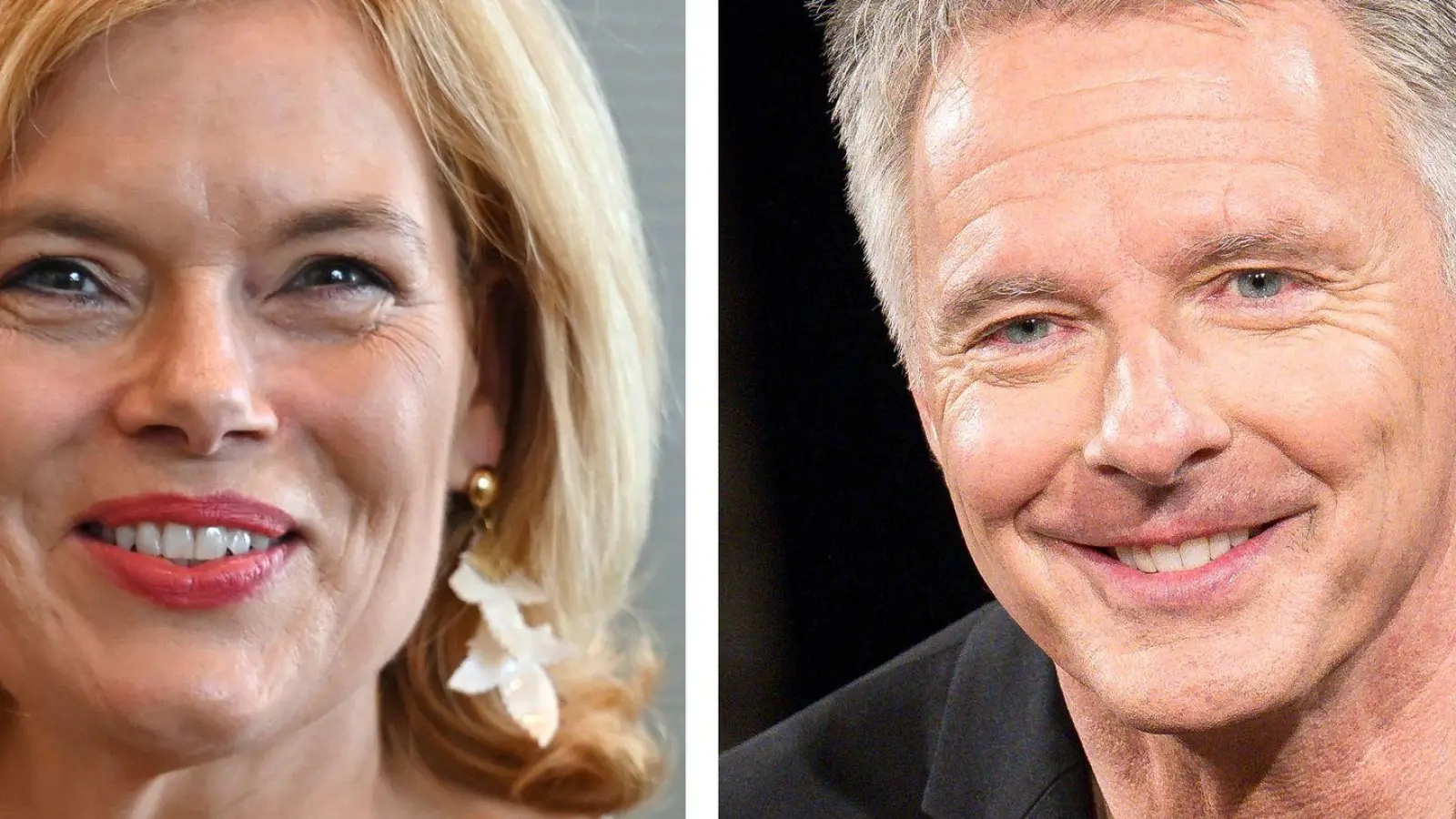 Julia Klöckner und Jörg Pilawa sind ein Paar. (Foto: Katharina Kausche/Sina Schuldt/dpa)
