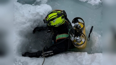 Auch die Suche von Tauchern brachte keinen Erfolg.  (Foto: -/Italienische Bergwacht/dpa)