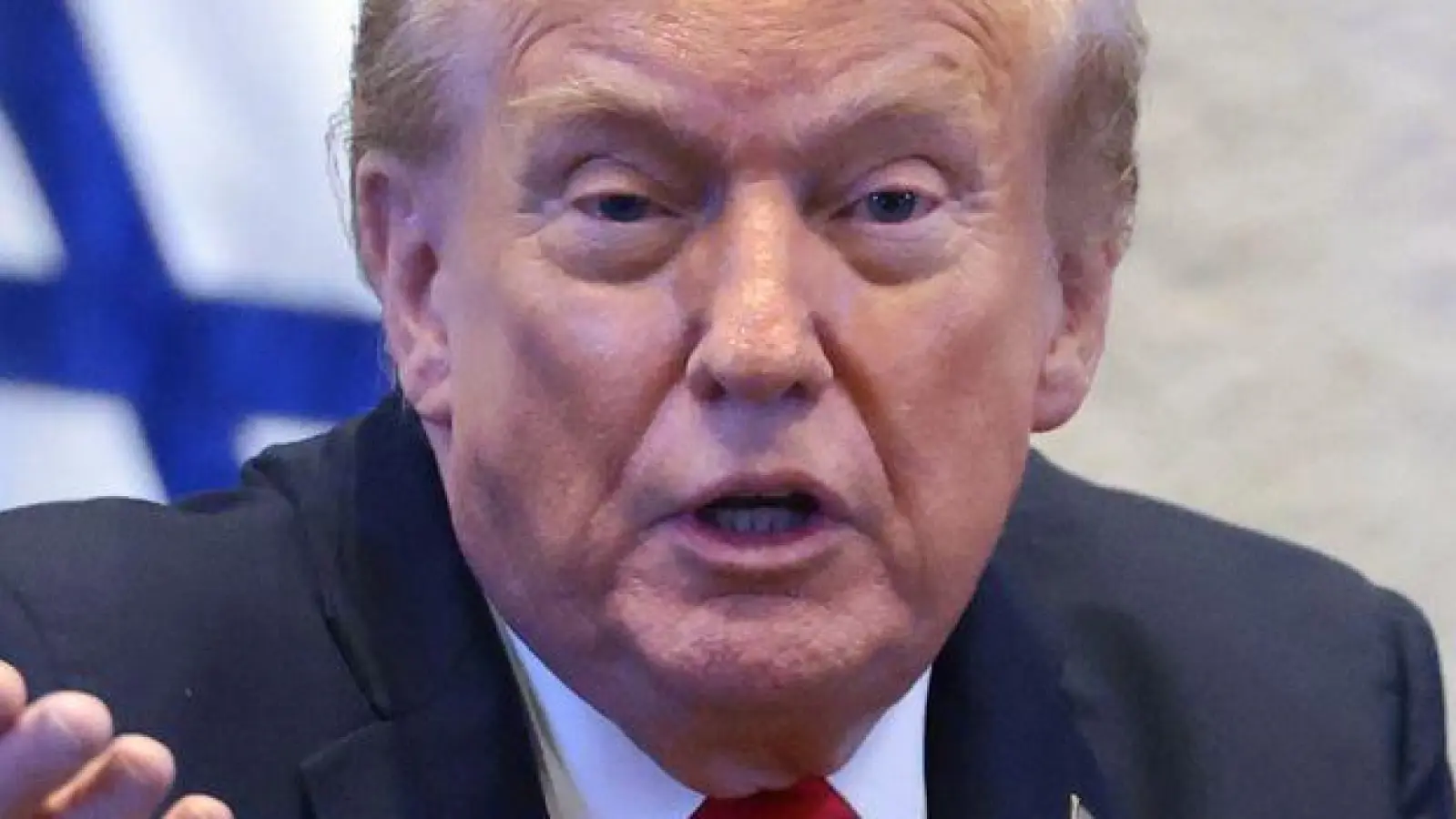 Trump sprach vor der Knesset, dem israelischen Parlament. (Foto: Evelyn Hockstein/Pool Reuters/AP/dpa)
