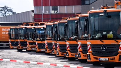 Im kommenden Jahr werden wieder die Tarifverträge für den Öffentlichen Dienst des Bundes und der Kommunen verhandelt. Warnstreiks etwa bei der Müllabfuhr könnten wieder dazugehören. (Symbolbild)  (Foto: Bernd von Jutrczenka/dpa)
