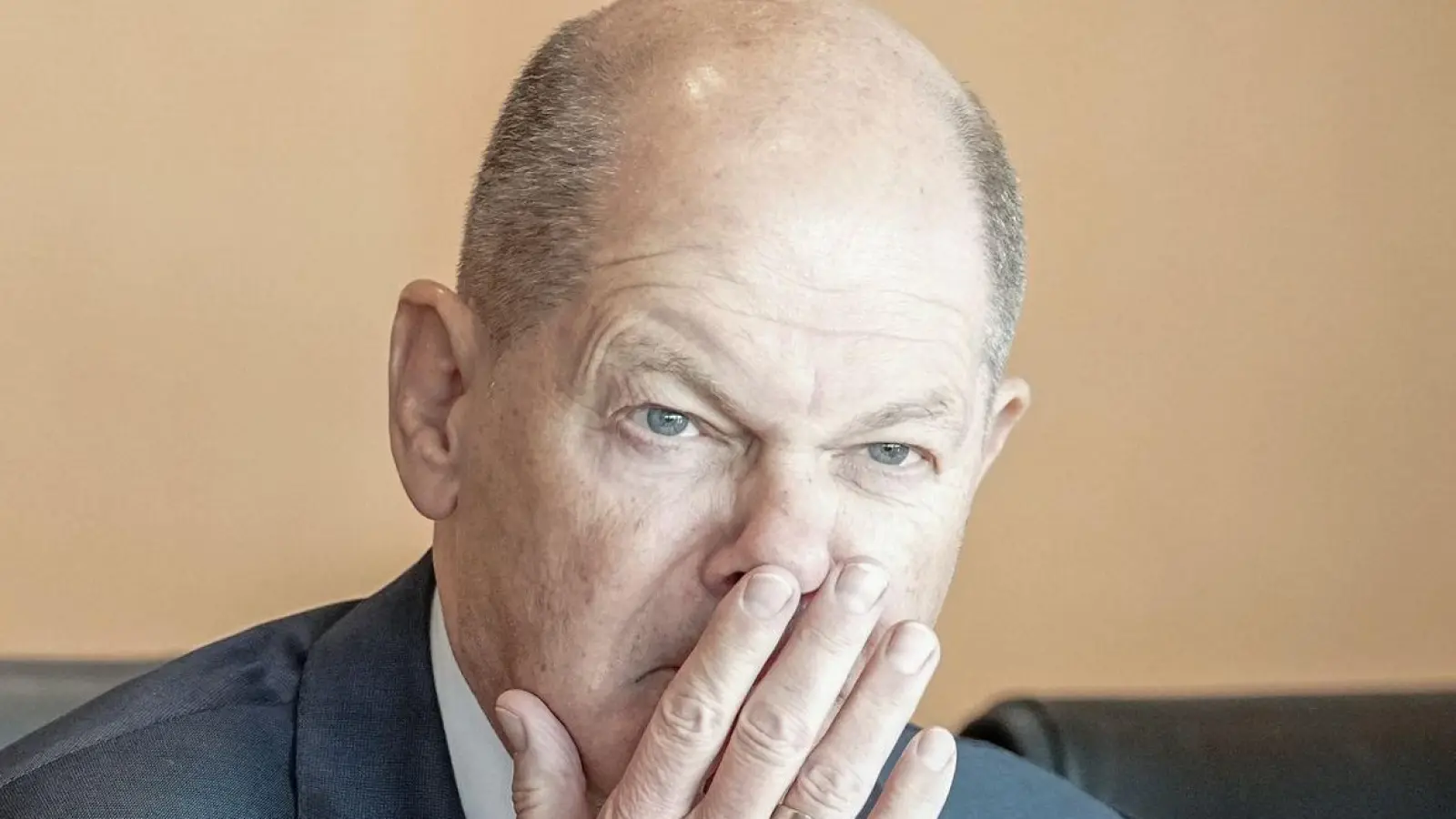 Von ihm wird ein „Aufbruchssignal“ erwartet: Olaf Scholz. (Foto: Kay Nietfeld/dpa)