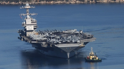 Washington hatte seine militärische Präsenz in der Region zuletzt deutlich verstärkt. (Archivbild) (Foto: Giannis Angelakis/AP/dpa)