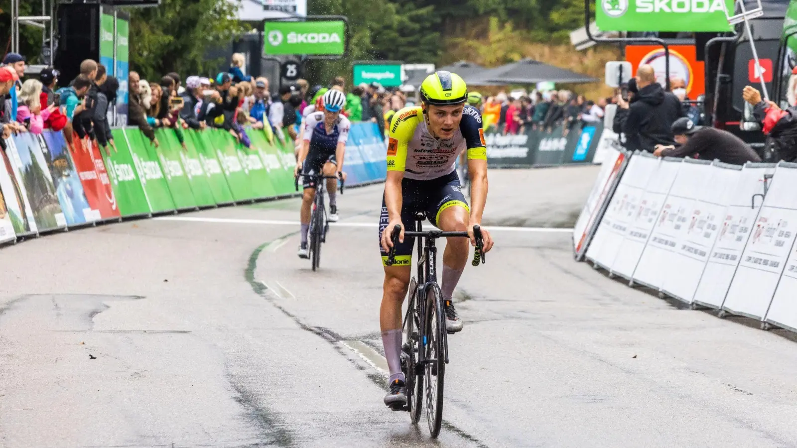 Hat noch Chancen auf das Podium der Deutschland Tour: Georg Zimmermann. (Foto: Philipp von Ditfurth/dpa)