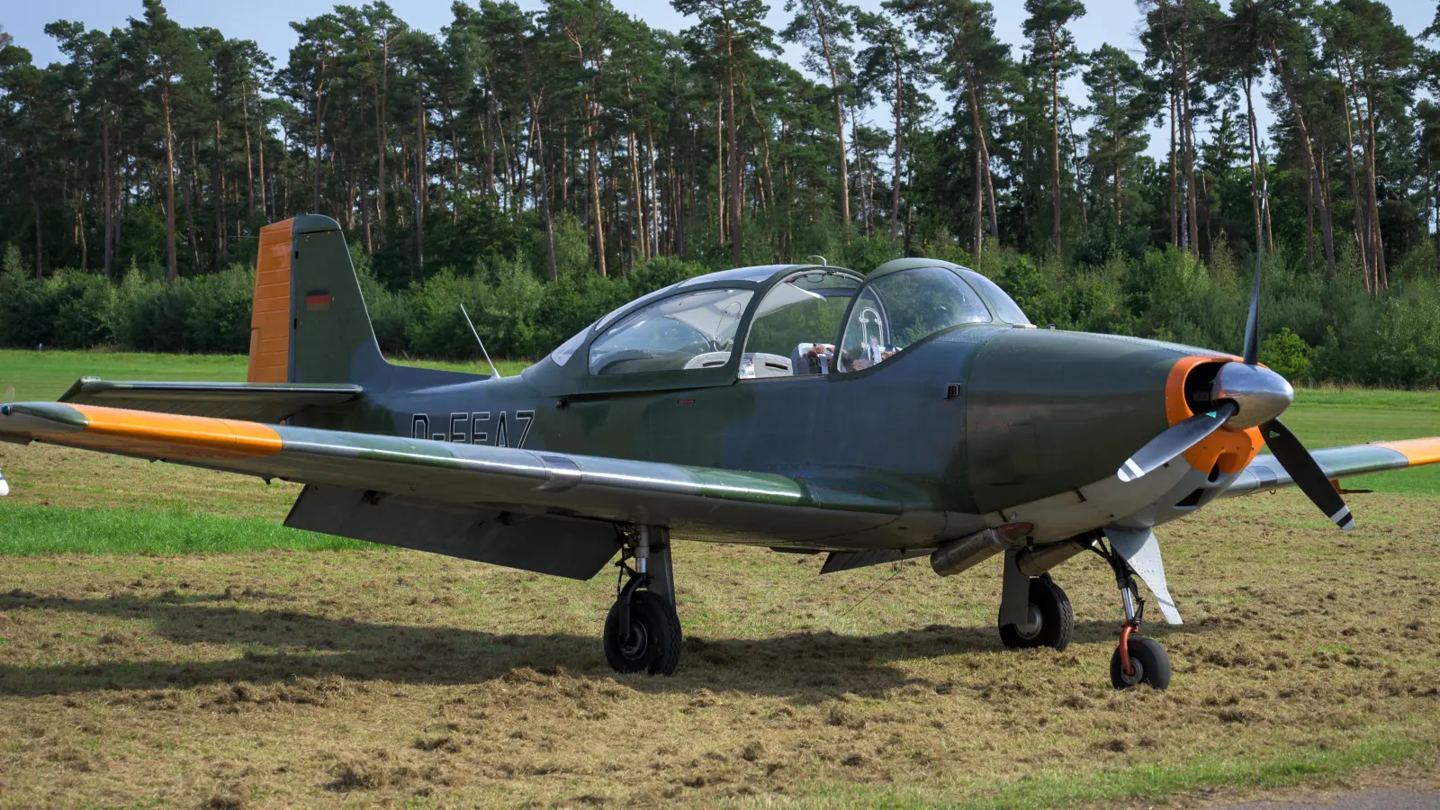 Ein absolutes Highlight der Flugshow: Eine Piaggio P-149-D.  (Foto: René Chlopotowski)