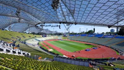 Die European Championships sorgten 2022 für große Begeisterung im Münchner Olympiastadion. Nun findet 2031 eine WM in der bayerischen Landeshauptstadt statt. (Archivbild) (Foto: Sven Hoppe/dpa)