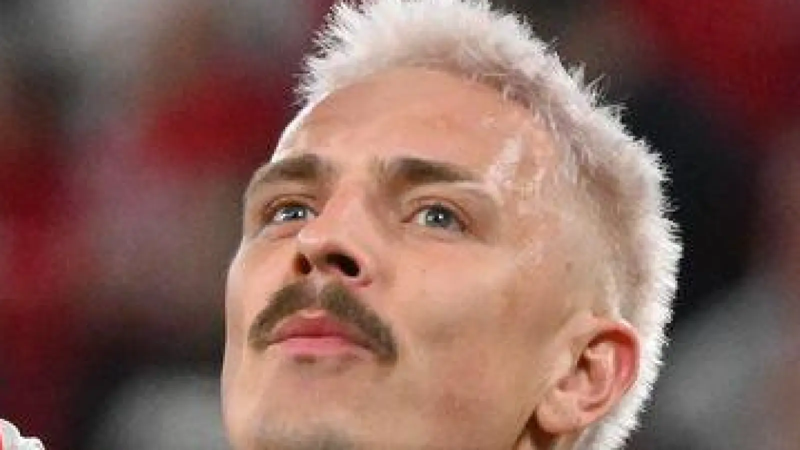 Der Mainzer Phillip Tietz jubelt über den Sieg im Viertelfinal-Hinspiel. (Foto: Torsten Silz/dpa)