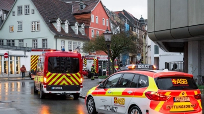 Die Ursache für den Gasaustritt war zunächst noch nicht bekannt. (Foto: Daniel Vogl/dpa)