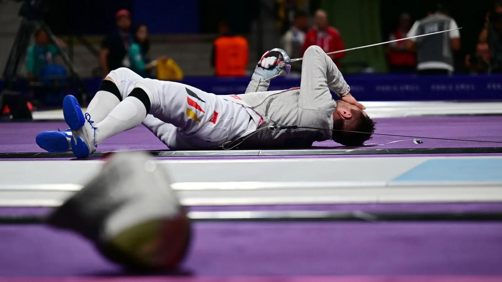 Aus im Viertelfinale: Der Medaillentraum von Matyas Szabo hat sich nicht erfüllt. (Foto: Sina Schuldt/dpa)