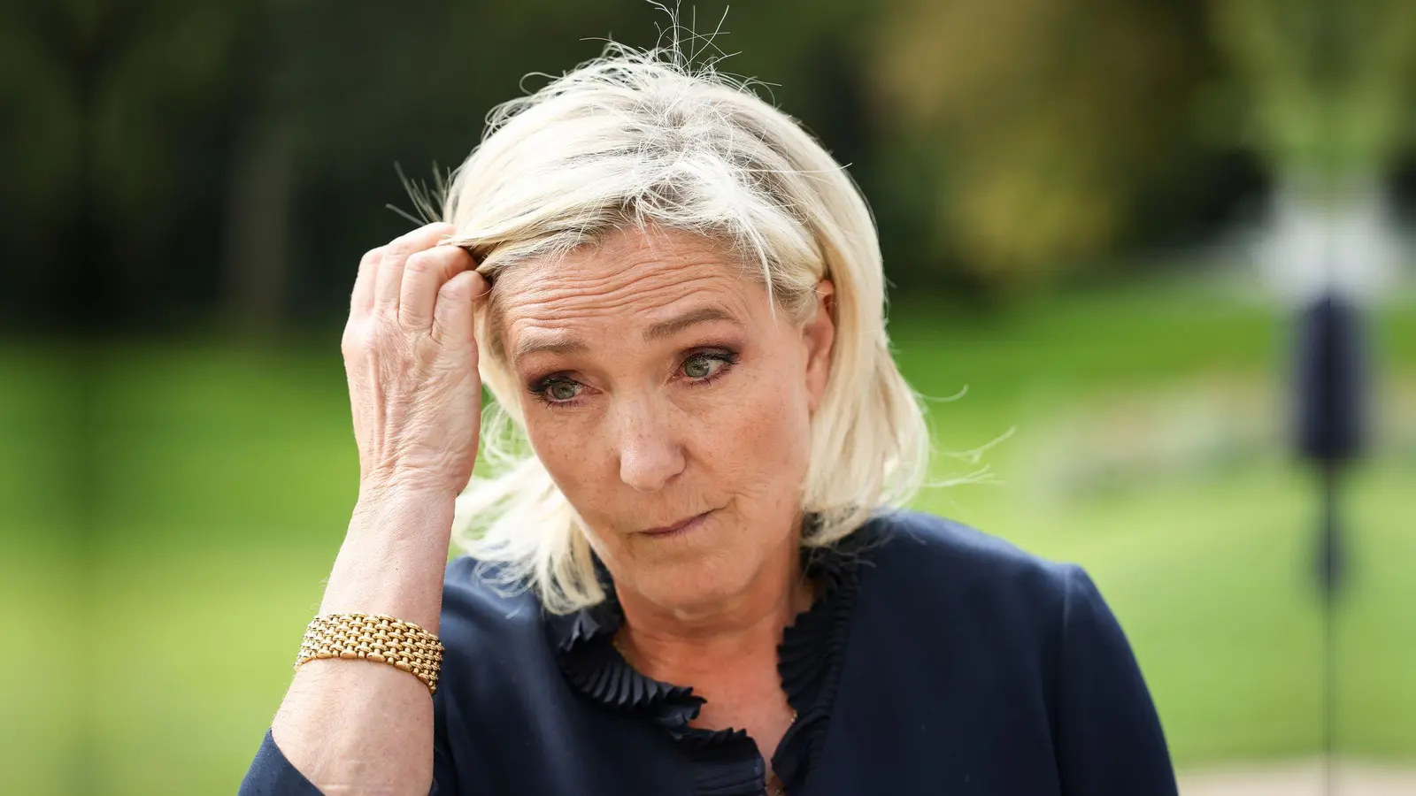 Eine Verurteilung könnte das Antreten von Marine Le Pen bei der Präsidentschaftswahl 2027 torpedieren. (Archivbild) (Foto: Thomas Padilla/AP/dpa)