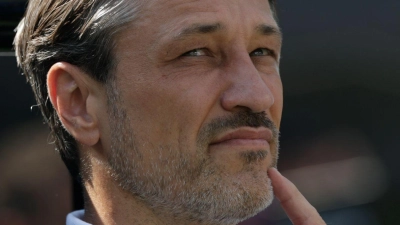 Skeptischer Blick: Niko Kovac fand in den USA nicht alles gut (Foto: Adam Hunger/FR110666 AP/AP/dpa)
