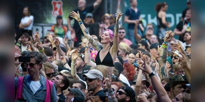 Zum Taubertal-Festival werden auf der Eiswiese bei Rothenburg vom 7. bis 10. August 2025 rund 15.000 Besucher erwartet. (Archivbild: Mirko Fryska)