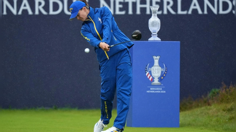 Esther Henseleit hat mit dem europäischen Team den Solheim Cup gewonnen. (Foto: Alastair Grant/AP/dpa)