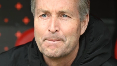 Will mit Bayer Leverkusen ins Pokalfinale: Kasper Hjulmand. (Archivbild) (Foto: Fabian Strauch/dpa)