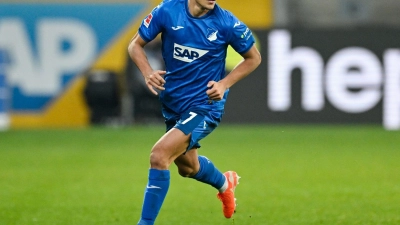 Hoffenheims Talent Tom Bischof wechselt im Sommer offenbar zum FC Bayern. (Foto: Uwe Anspach/dpa)