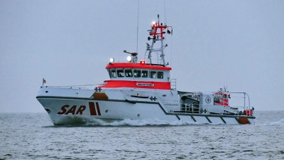 Der Seenotrettungskreuzer „Anneliese Kramer“ im Einsatz in der Nordsee (2021). (Foto: Lisa Sonntag/Die Seenotretter - DGzRS/dpa)