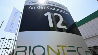 Biontech hat den Streit mit Übernahmekandidat Curevac um Patentrechte im Zusammenhang mit Covid-19-Impfstoff ad acta gelegt. (Archivfoto) (Foto: Arne Dedert/dpa)