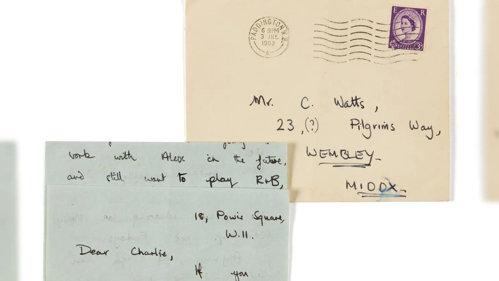 Dieser Brief soll bei Sotheby's unter den Hammer kommen. (Handout) (Foto: ---/Sotheby's/dpa)