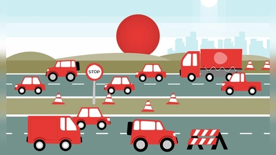 Das lange Wochenende bringt auch viele Staus - vor allem am Mittwoch (13. Mai) und am Sonntag (17. Mai) wird es voll auf den Autobahnen. (Foto: dpa-infografik GmbH/dpa-tmn)