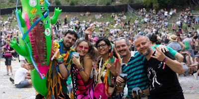 Dieses Festival ist für viele wie Urlaub. Das soll man ruhig sehen. (Foto: Evi Lemberger)