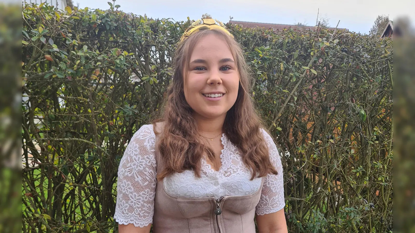 Selina Steinmüller ist Ipsheims neue Weinkönigin. (Foto: Anna Franck)