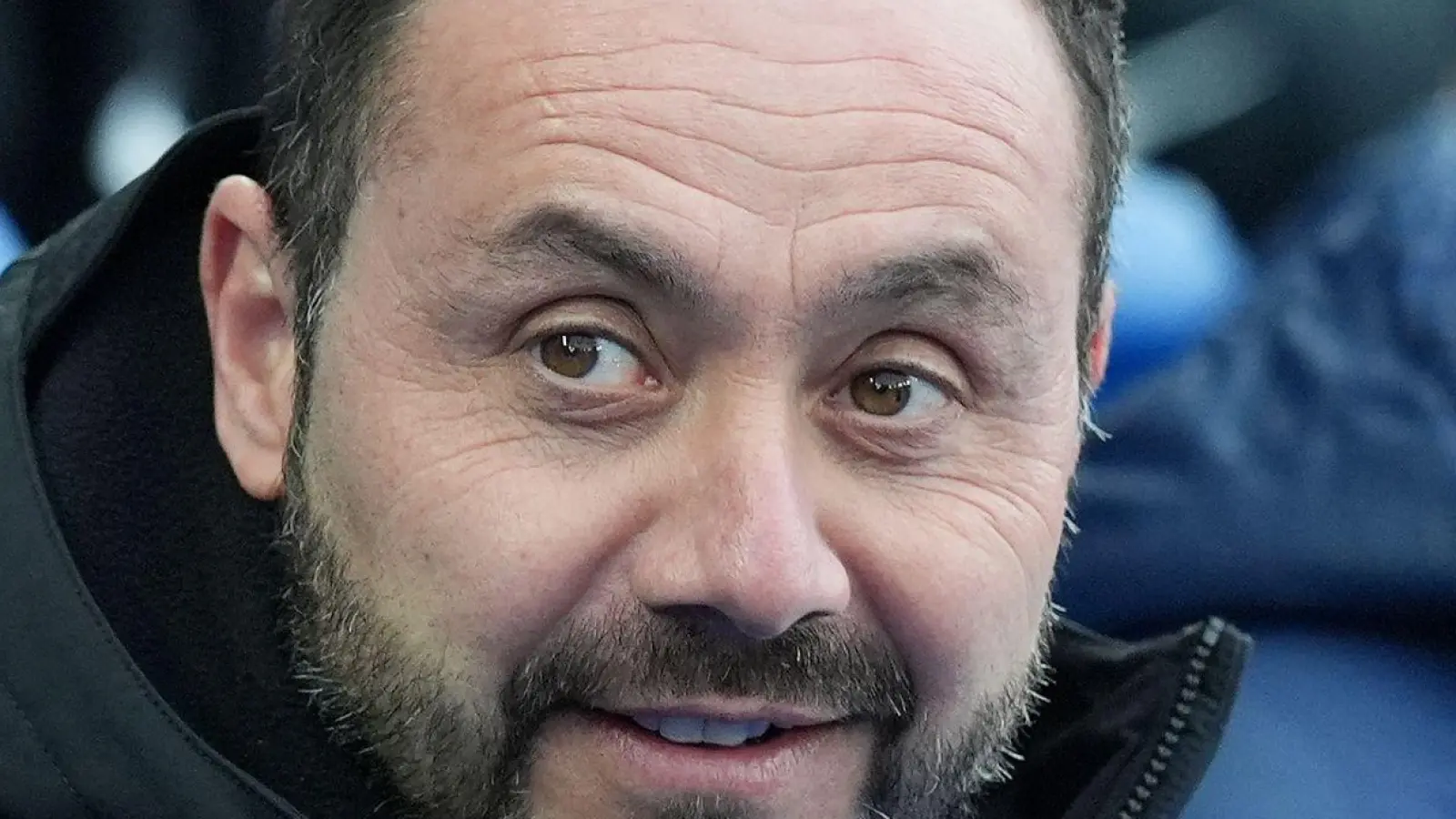 Trainer Roberto De Zerbi will in Brighton bleiben. (Foto: Gareth Fuller/PA Wire/dpa)