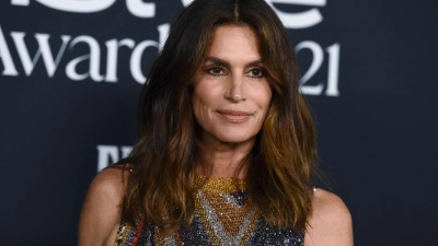 Model Cindy Crawford spricht in einer Dokumentation über ihr „Playboy“-Shooting. (Archivbild) (Foto: Jordan Strauss/Invision/AP/dpa)