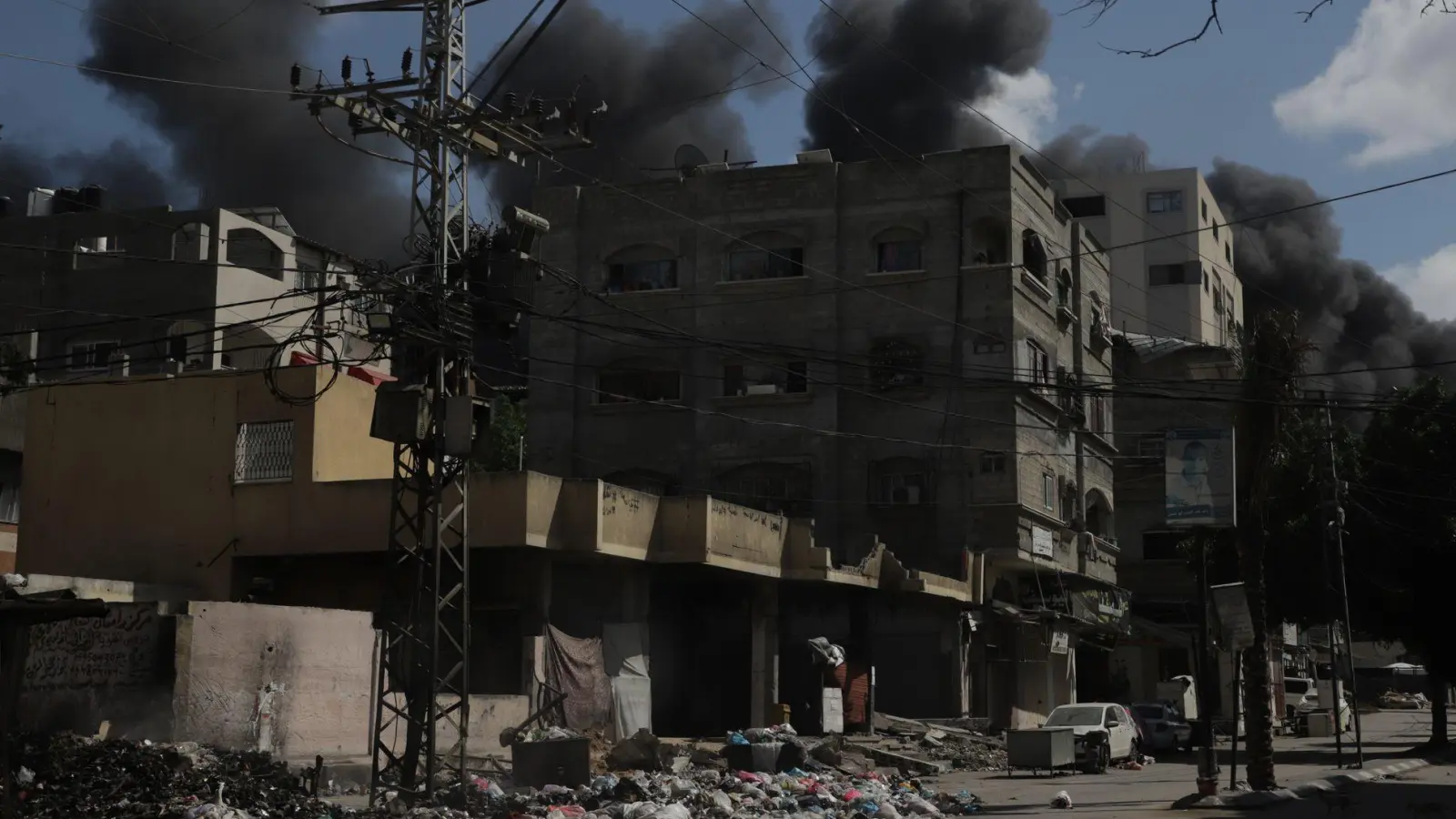 Angst vor einer weiteren Eskalation in Nahost. (Archivbild) (Foto: Abdul Rahman Salama/XinHua/dpa)