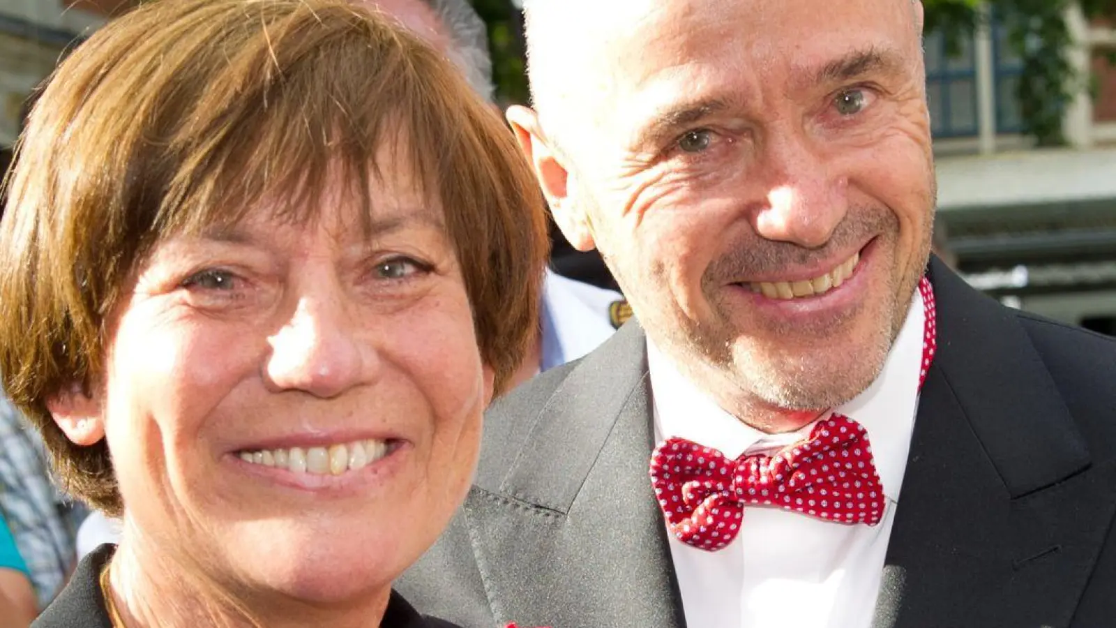 Rosi Mittermaier und Christian Neureuther: Eine Liebe fürs Leben. (Archivbild)  (Foto: Tobias Hase/dpa)