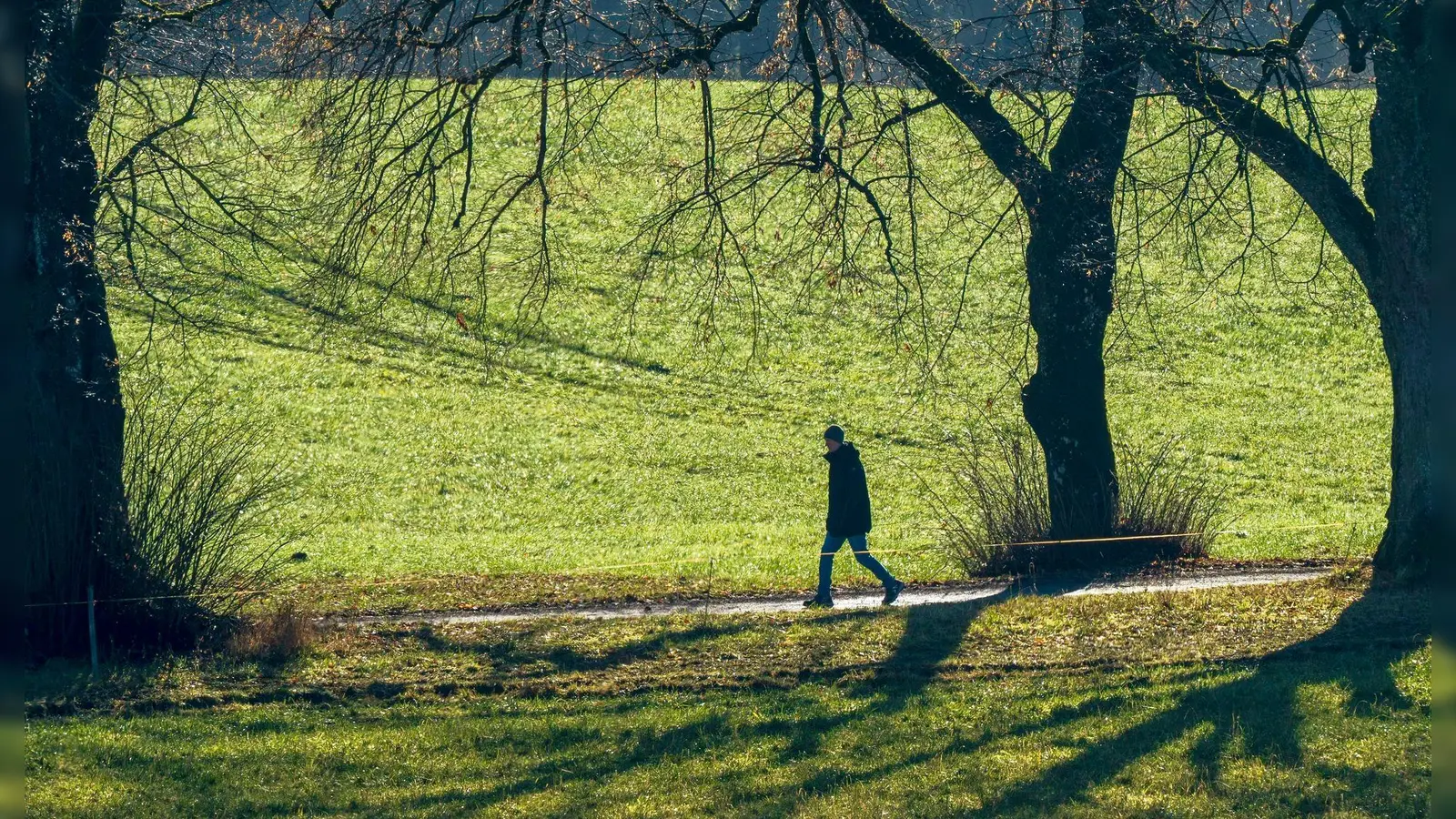 Vor allem im Süden Bayerns soll es nach Angaben des Deutschen Wetterdienstes (DWD) sehr mild werden. (Archivbild) (Foto: Peter Kneffel/dpa)