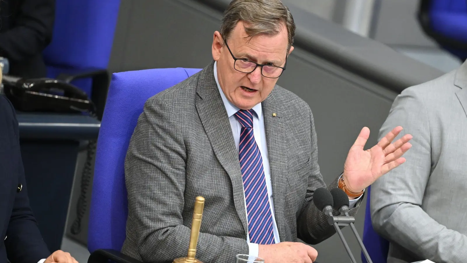 „Hier ist richtiges Leben“, so Bundestags-Vizepräsident Bodo Ramelow. (Archivbild)  (Foto: Katharina Kausche/dpa)