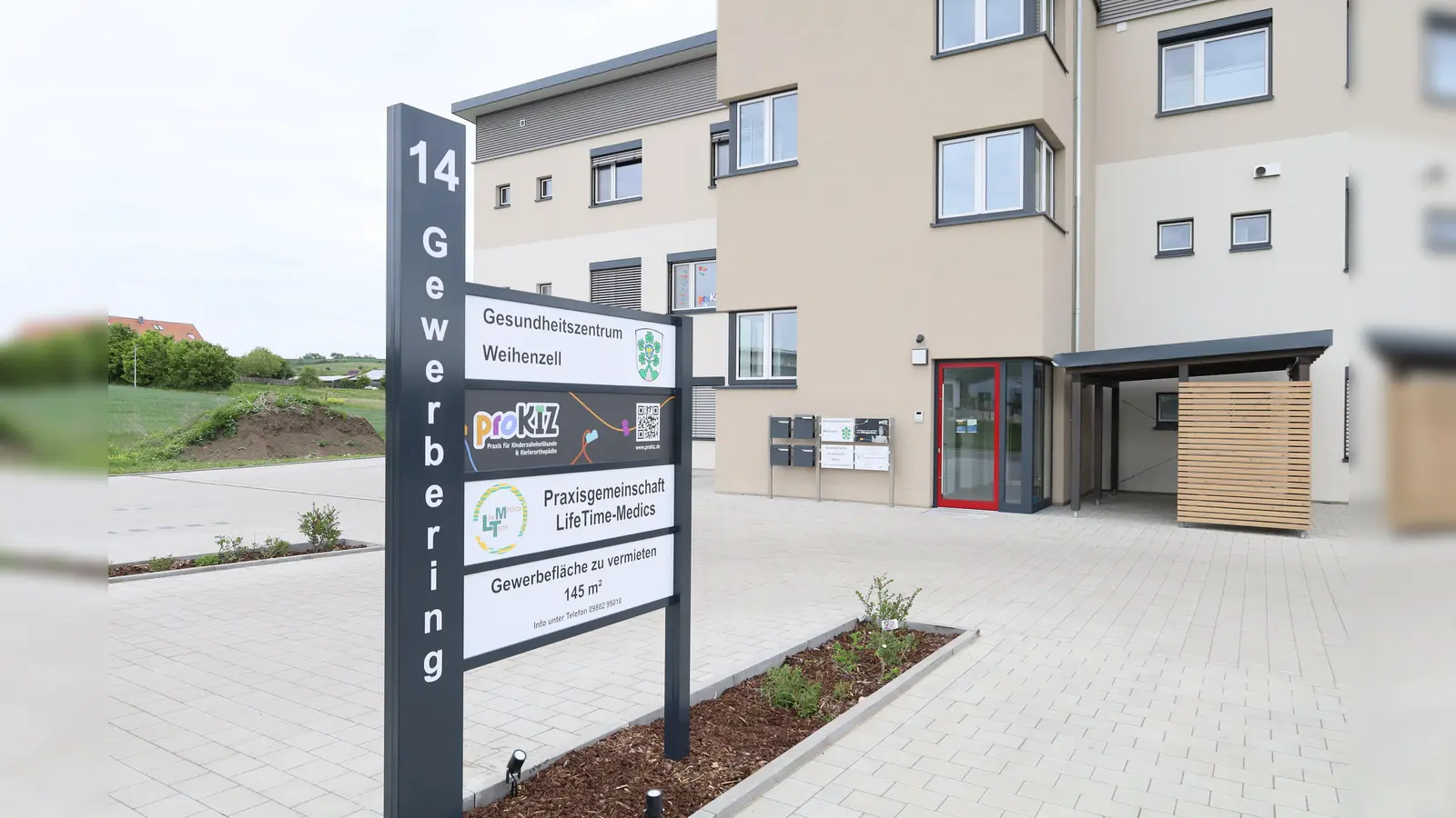 Das neue Gesundheitszentrum ist ein wichtiges Projekt für die Gemeinde und das Umland. (Foto: Alexander Biernoth)