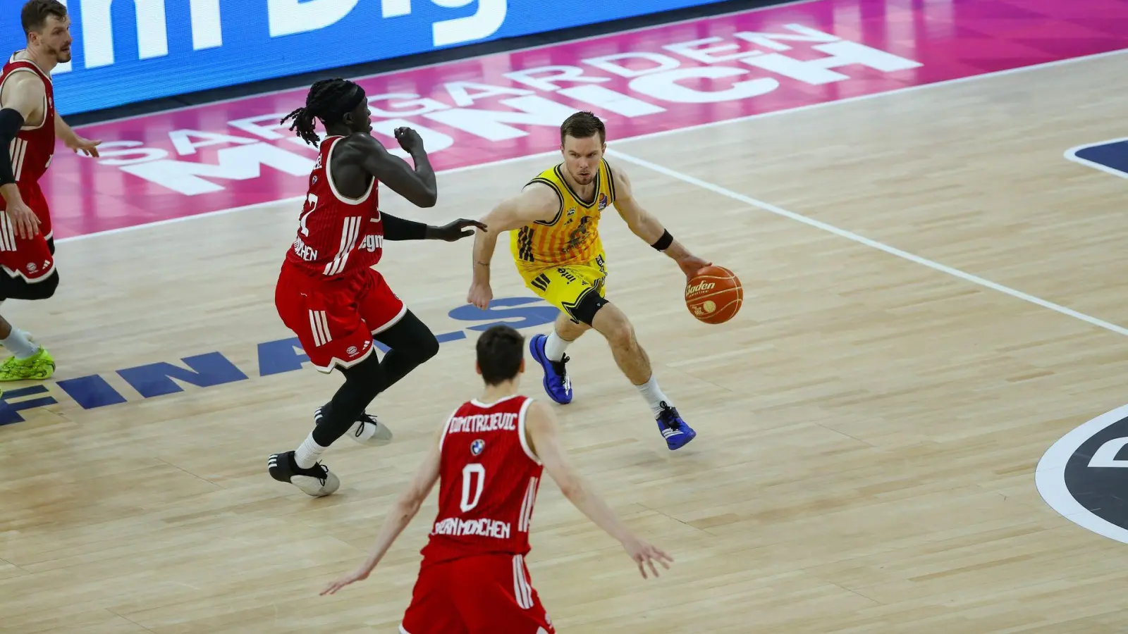 Alba Berlin gewann das fünfte Finale in München. (Archivbild) (Foto: Matthias Stickel/dpa)