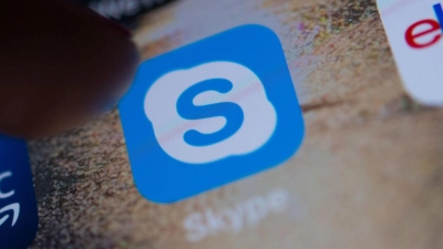 Microsoft hat nun angekündigt, dass Skype im Mai 2025 eingestellt wird. (Symbolbild) (Foto: Monika Skolimowska/dpa-Zentralbild/dpa)